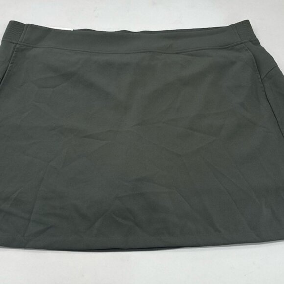 32 Degrees Cool Women's Soft 4-Way Stretch Comfort Skort, Green, Size XXL - Picture 5 of 5